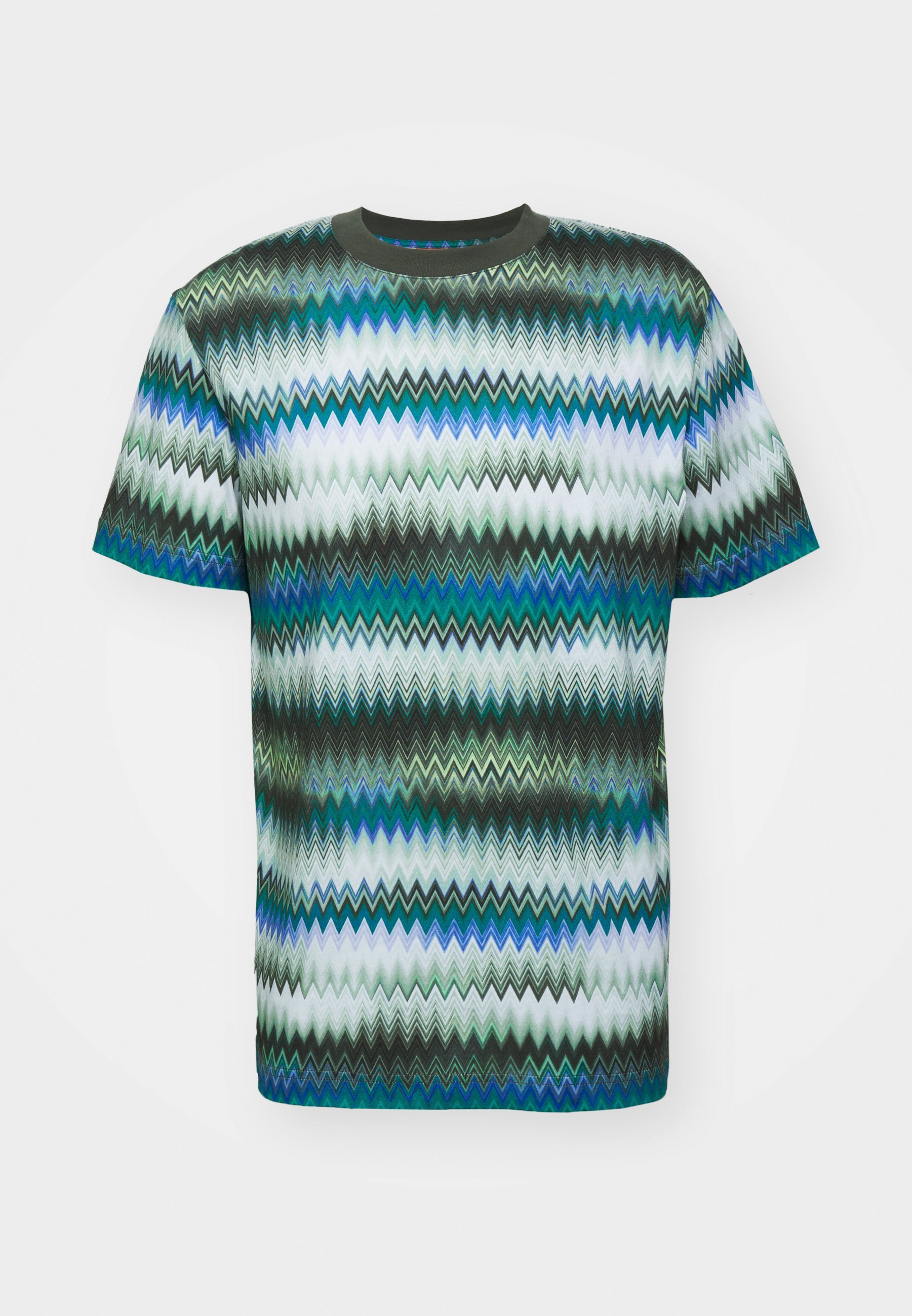 Missoni T-shirt met korte mouwen en print - groene tinten