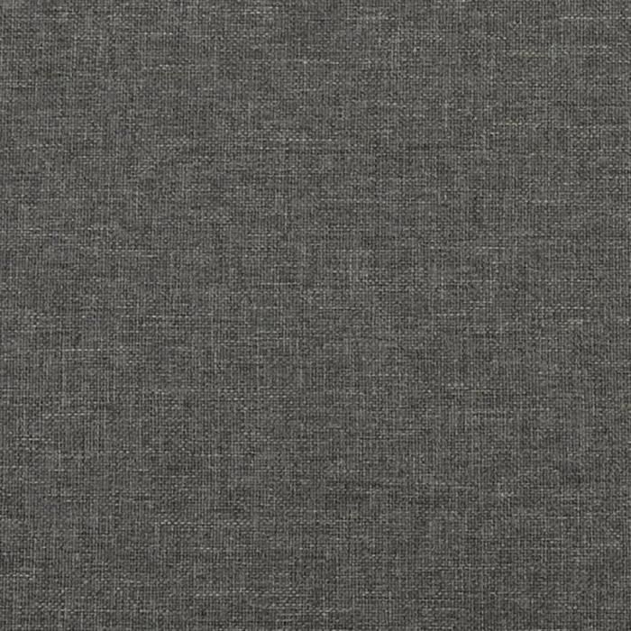 Base de cama de láminas - QIILU - HAJ7551572795458 - 180x200 cm - Tela gris oscuro - 2 plazas