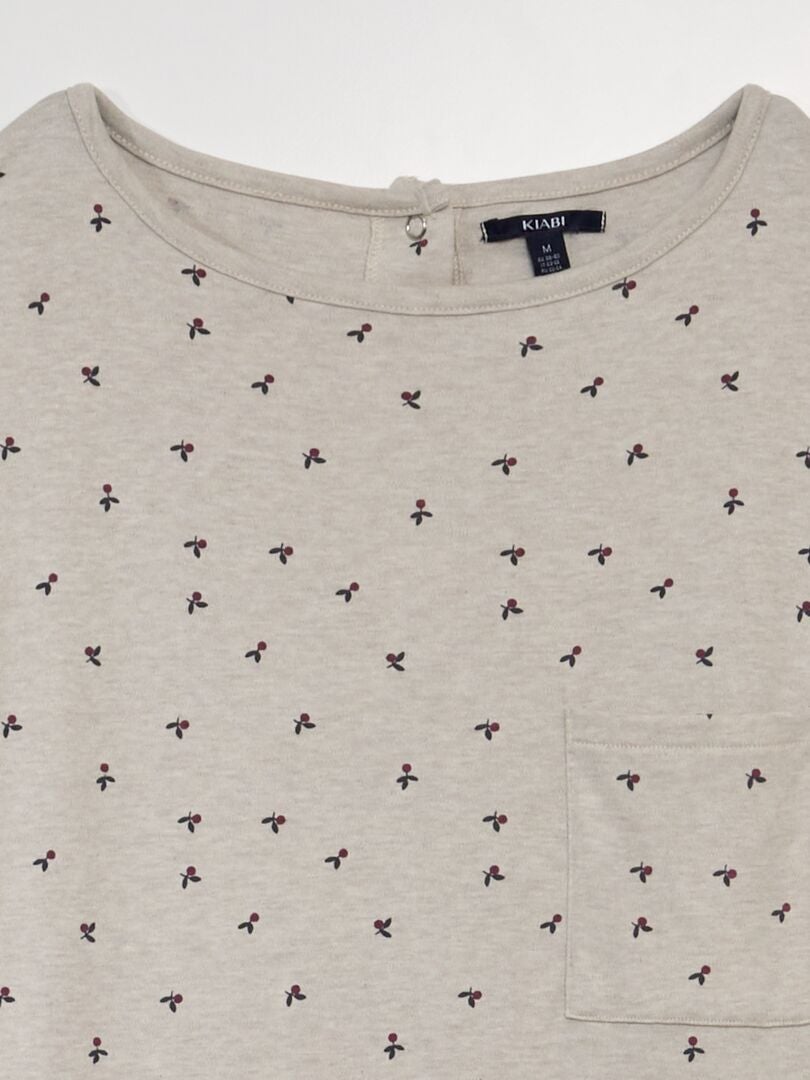 Camisón de punto - So Easy - BEIGE