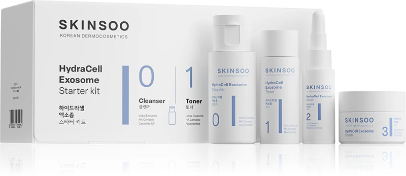 SKINSOO HydraCell Exosome začetni komplet