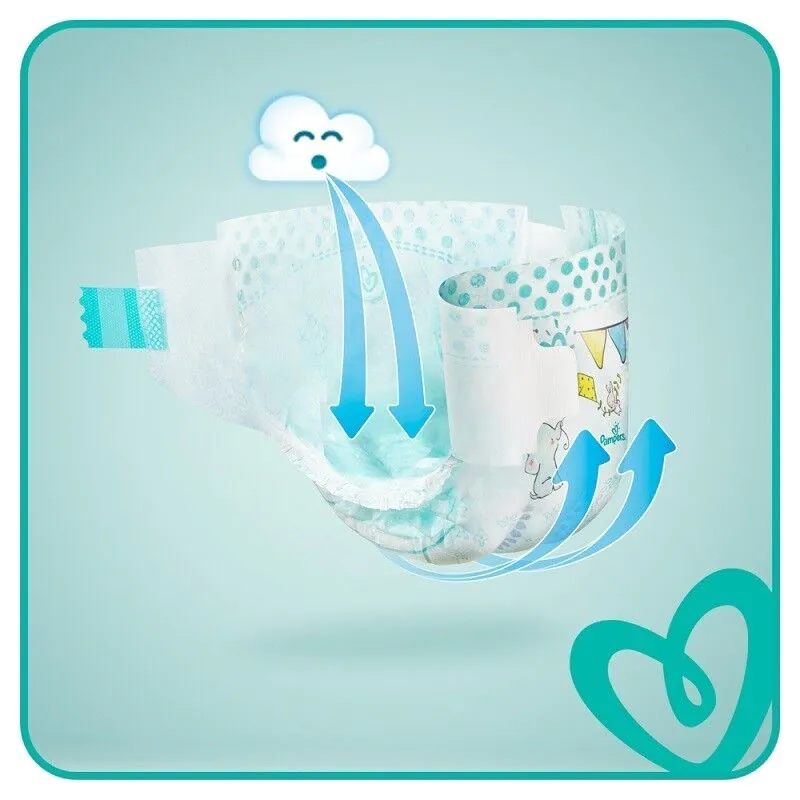 Pampers Pieluchy Active Baby Extra Large