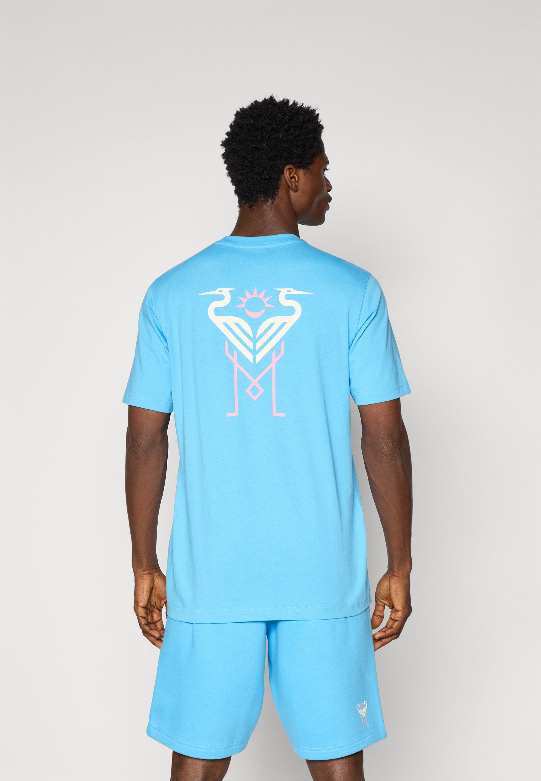 adidas Originals INTER MIAMI CF ORIGINALS VARSITY TRAVEL T-SÄRK - Klubitriietus - poolsinine/valge tooniga