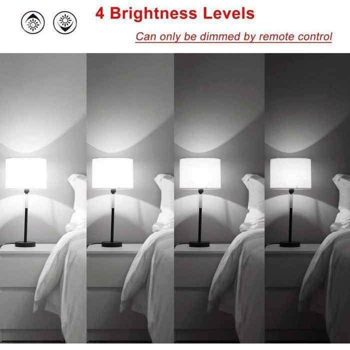 Edison Color Changing LED Bulb HYDONG 10W E27 Dimmable RGBW LED Bulbs - RGB 12 colors (Pack of 2)