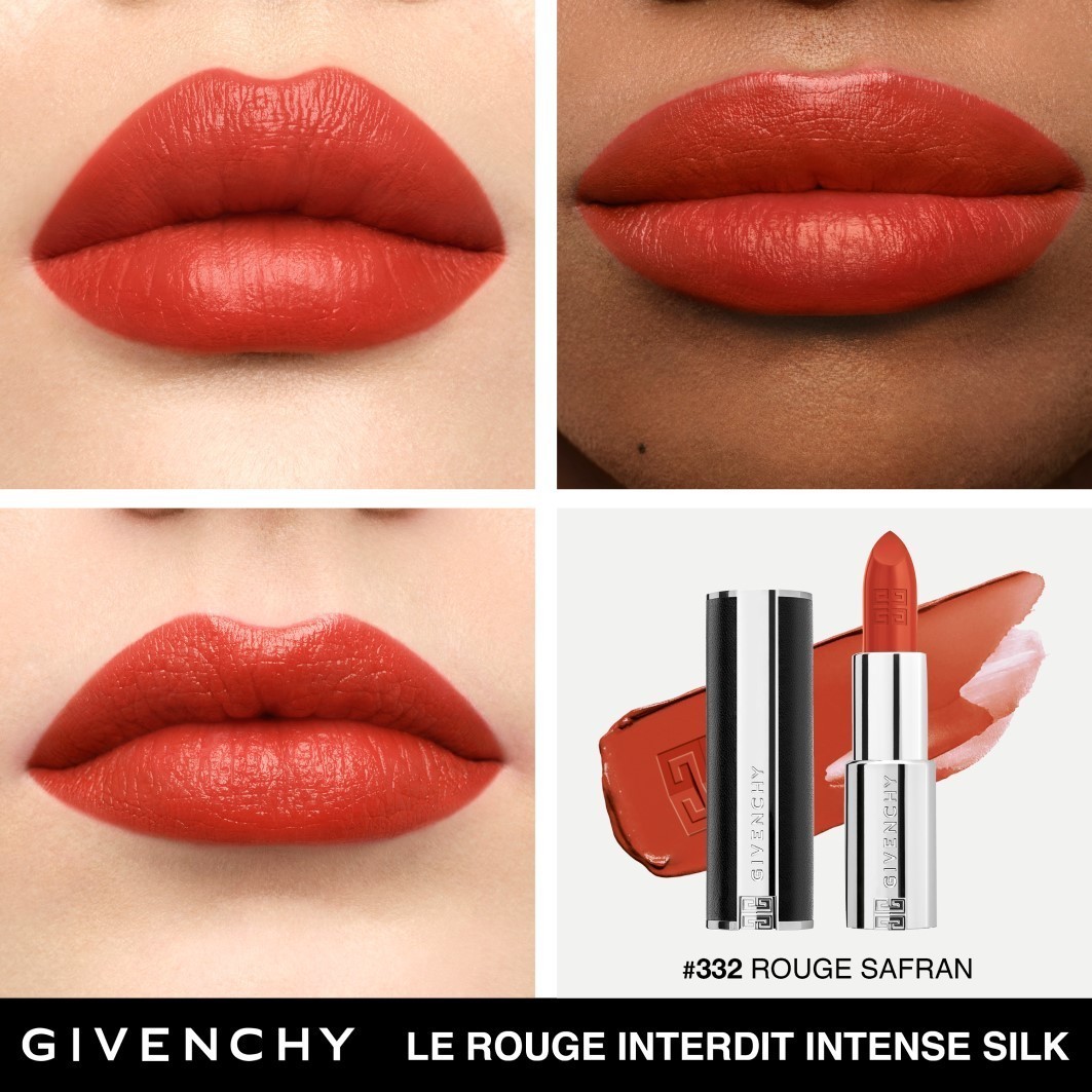 Givenchy rúž Le Rouge Interdit Intense Silk - 3,4 g