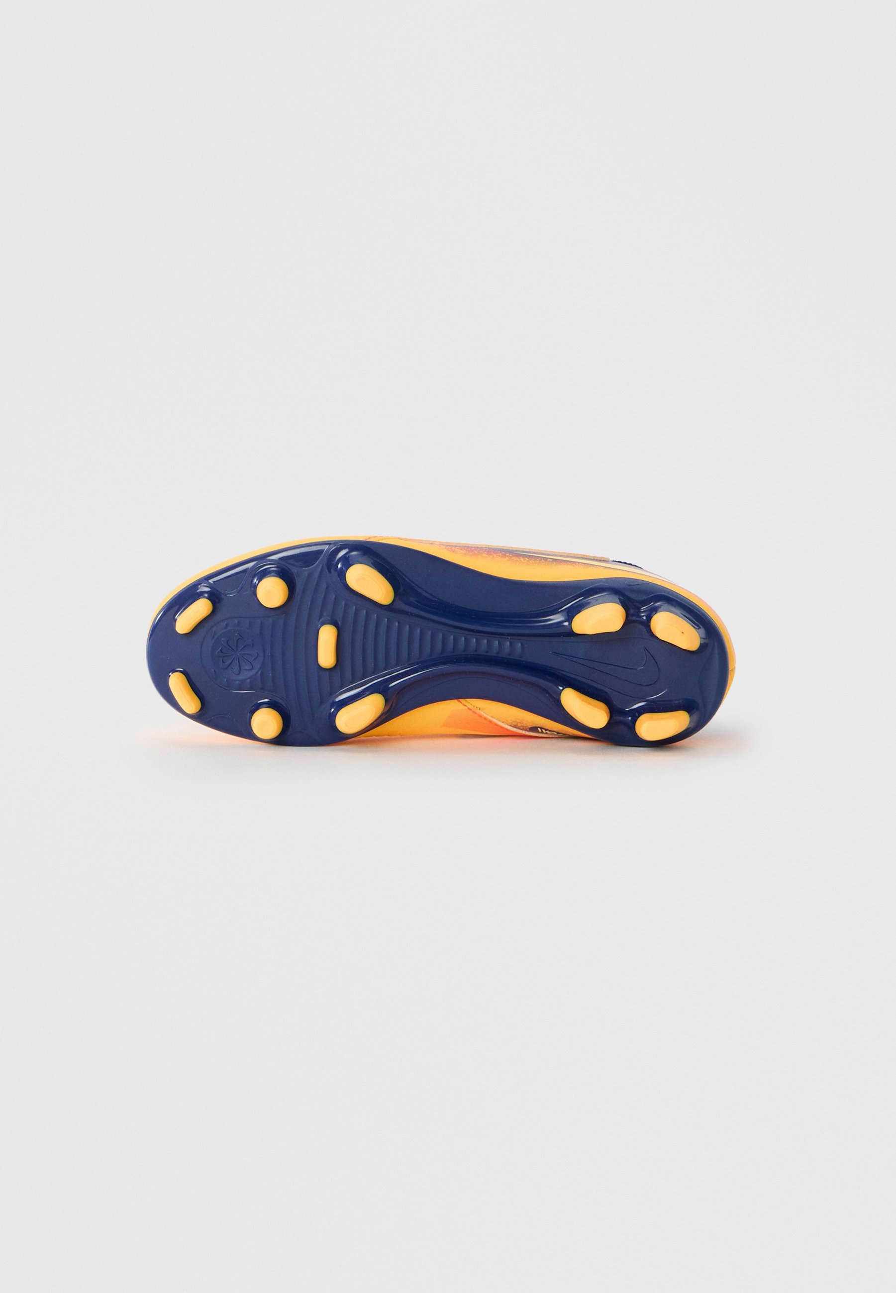 Nike Performance PHANTOM 6 LOW UNISEX - Voetbalschoenen voor stevige ondergrond - laser oranje/citroen venijn/blauw void
