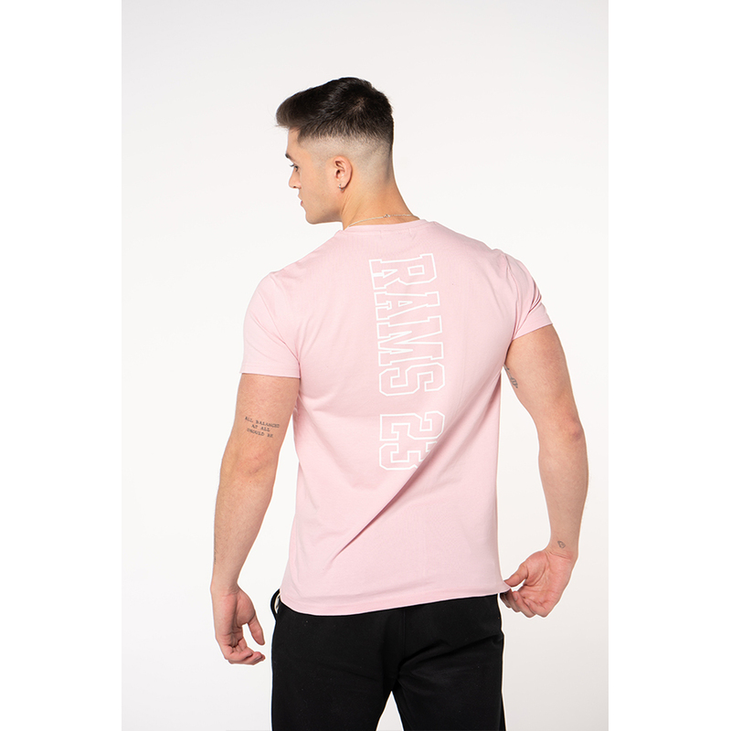  Camiseta Manga Corta Vertical Rams 23