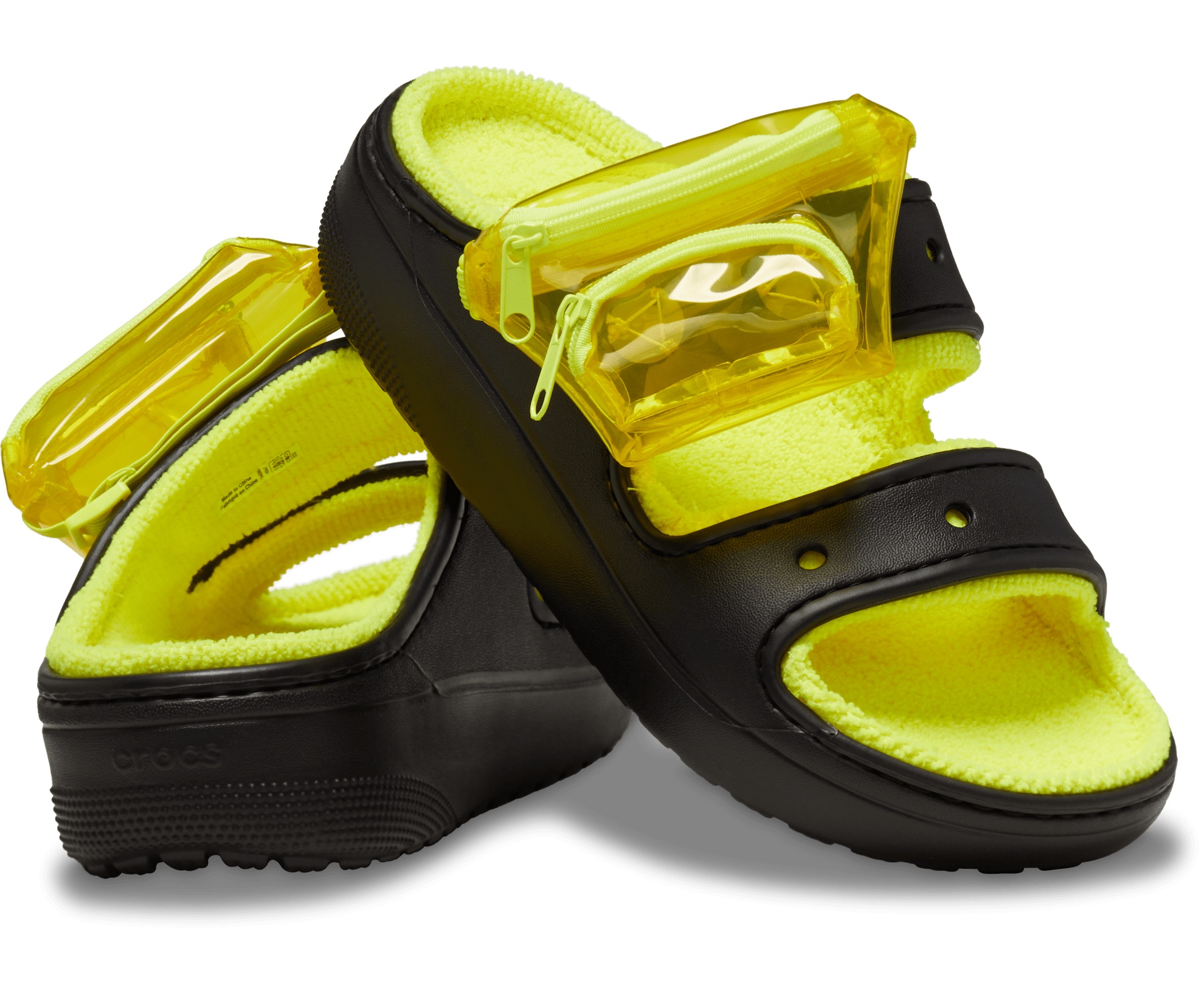 Classic Cozzzy Towel Neon Highlighter Sandal