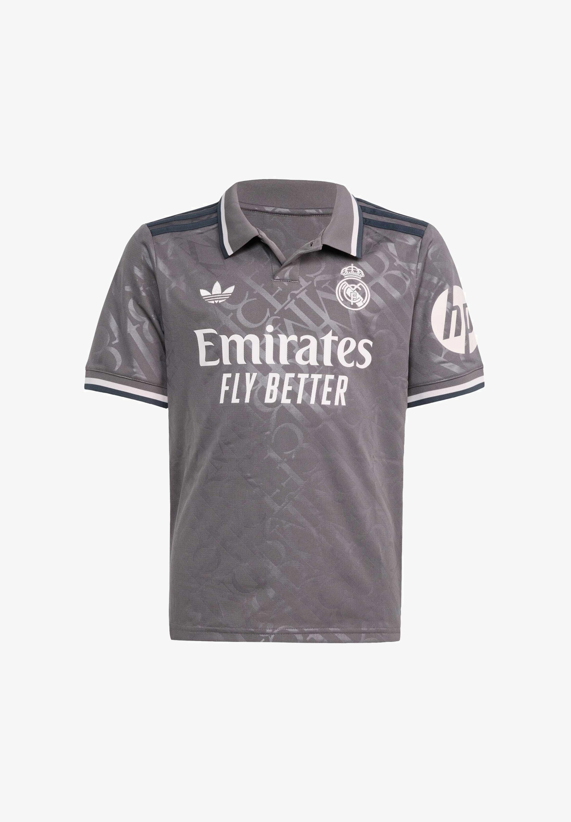 Maglia da calcio adidas Performance REAL MADRID 24/25 TERZA RAGAZZA BAMBINI - grigio antracite