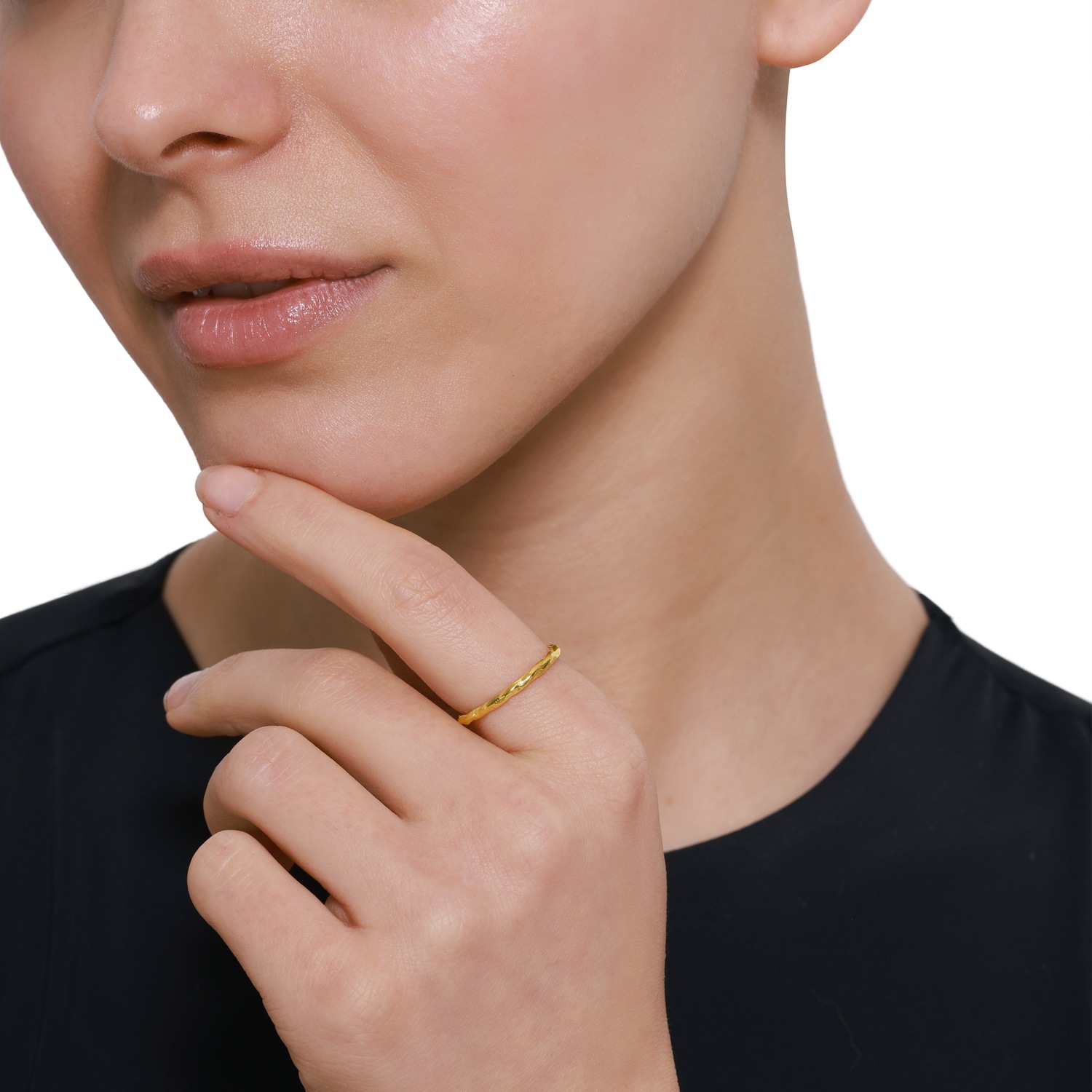 Heideman Bague Pater couleur or