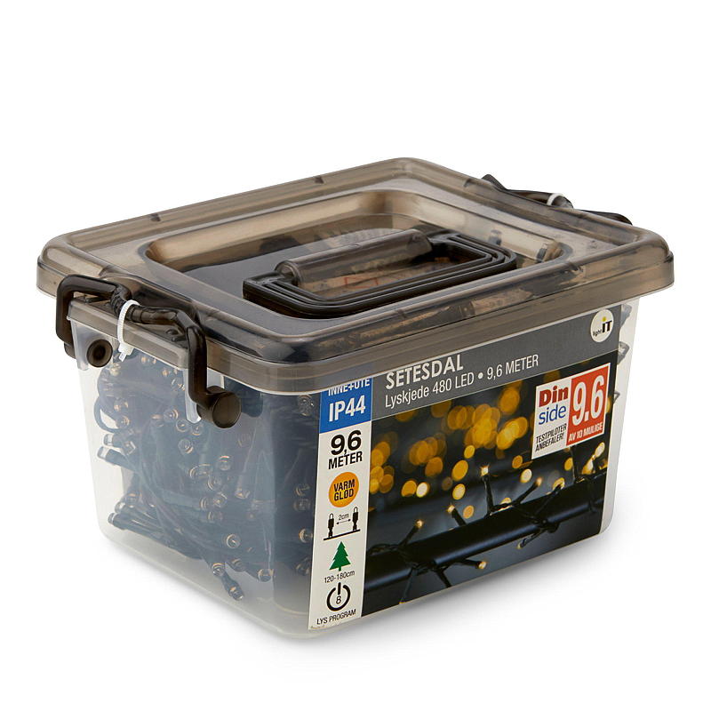 Luci a stringa Light IT 480 LED luce calda, Setesdal