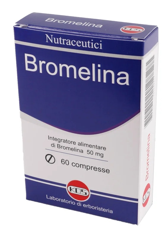 KOS Bromelain 60 tabletten tegen cellulitis en overtollig vocht.