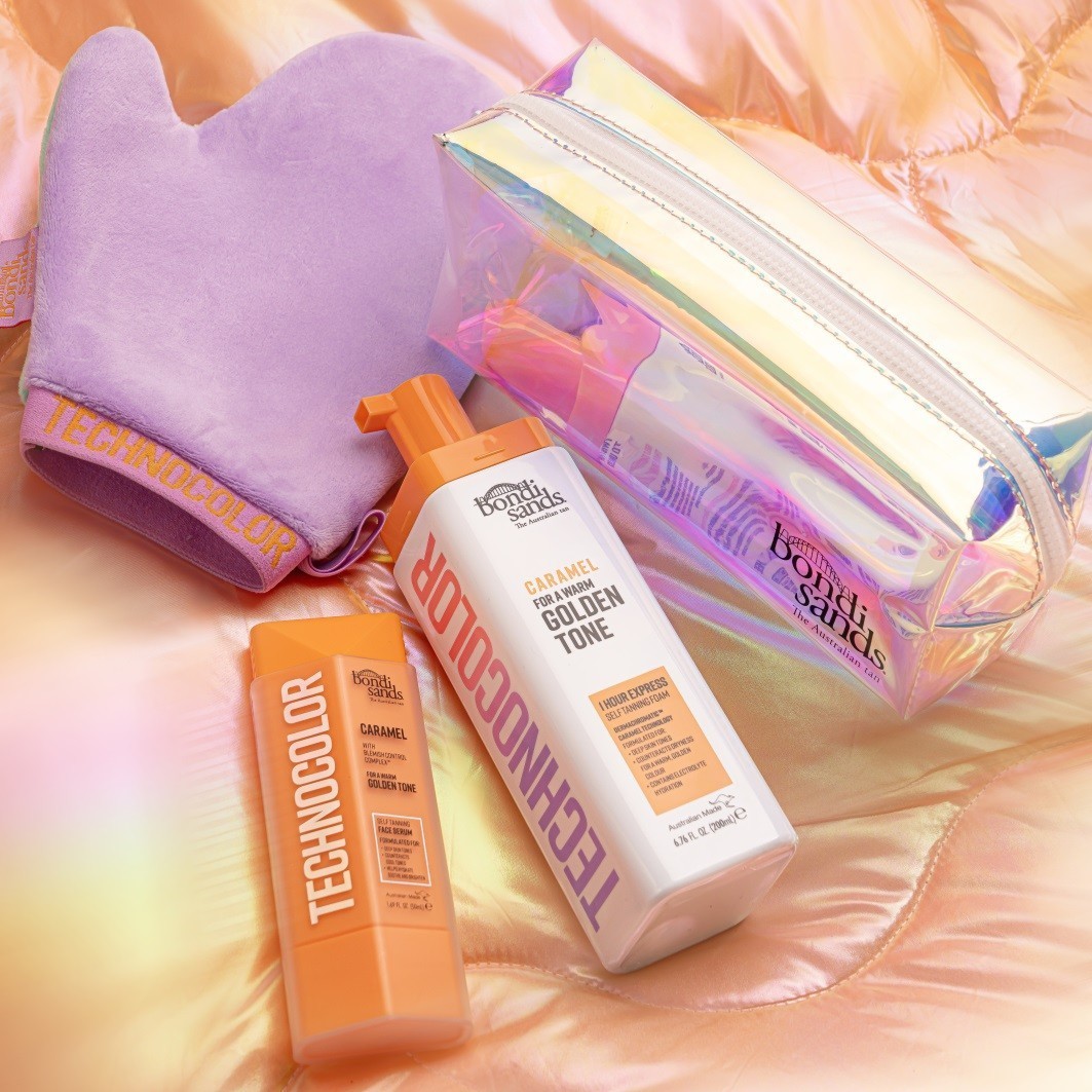 Bondi Sands savaiminio įdegio veido serumas „Technocolor Caramel“ – 50 ml