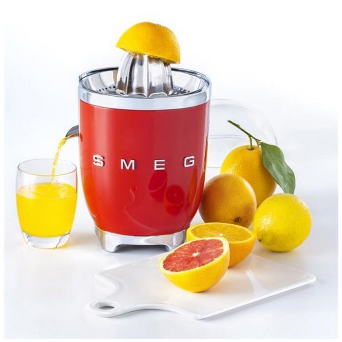 Citrus Juicer - SMEG - CJF11RDEU - 70 Watts - Anti-drip spout - Tritan Renew