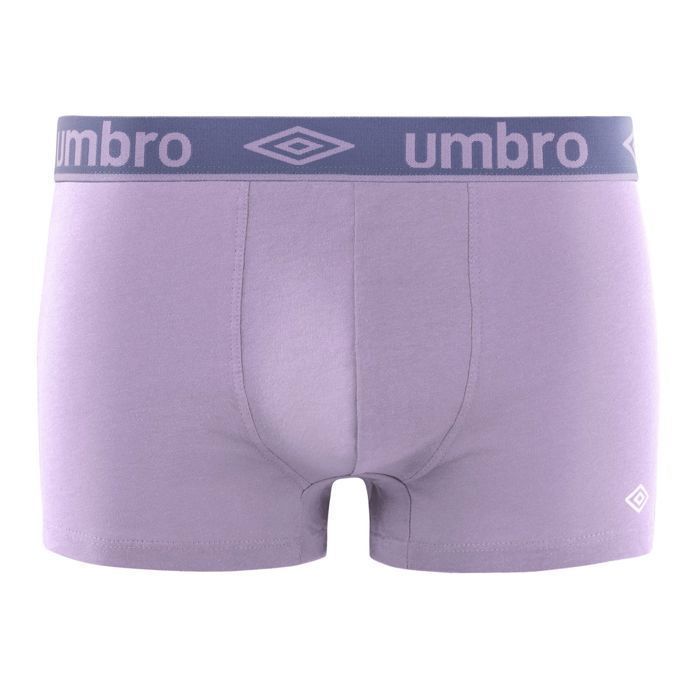 Calzoncillos bóxer Umbro para hombre - Morado (Paquete de 4)