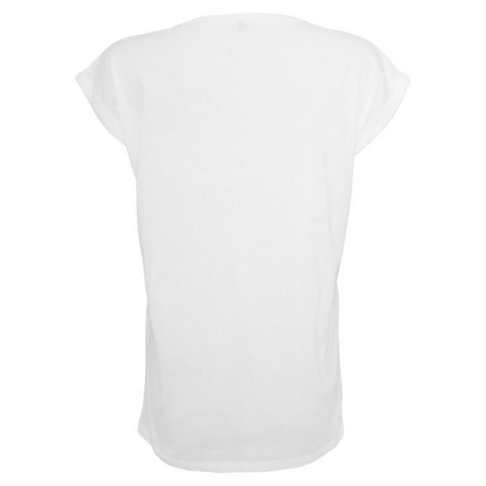 T-shirt femme grandes tailles - MISTER TEE - Tom & Jerry Mouse - blanc