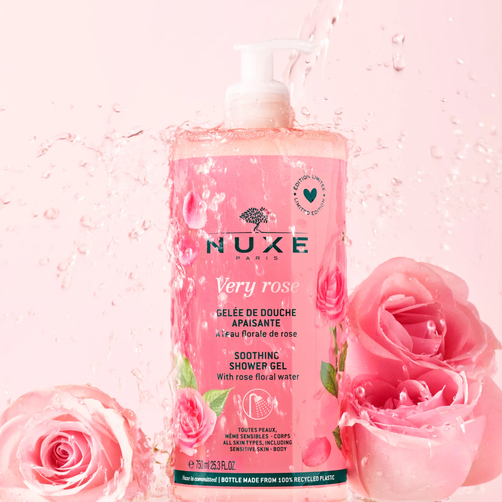 Very Rose Gel Doccia Lenitivo - Bagno e Doccia