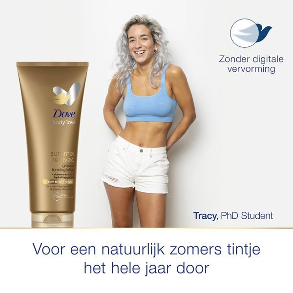 Dove DermaSpa Summer Revived tamni losion za tijelo 200ml