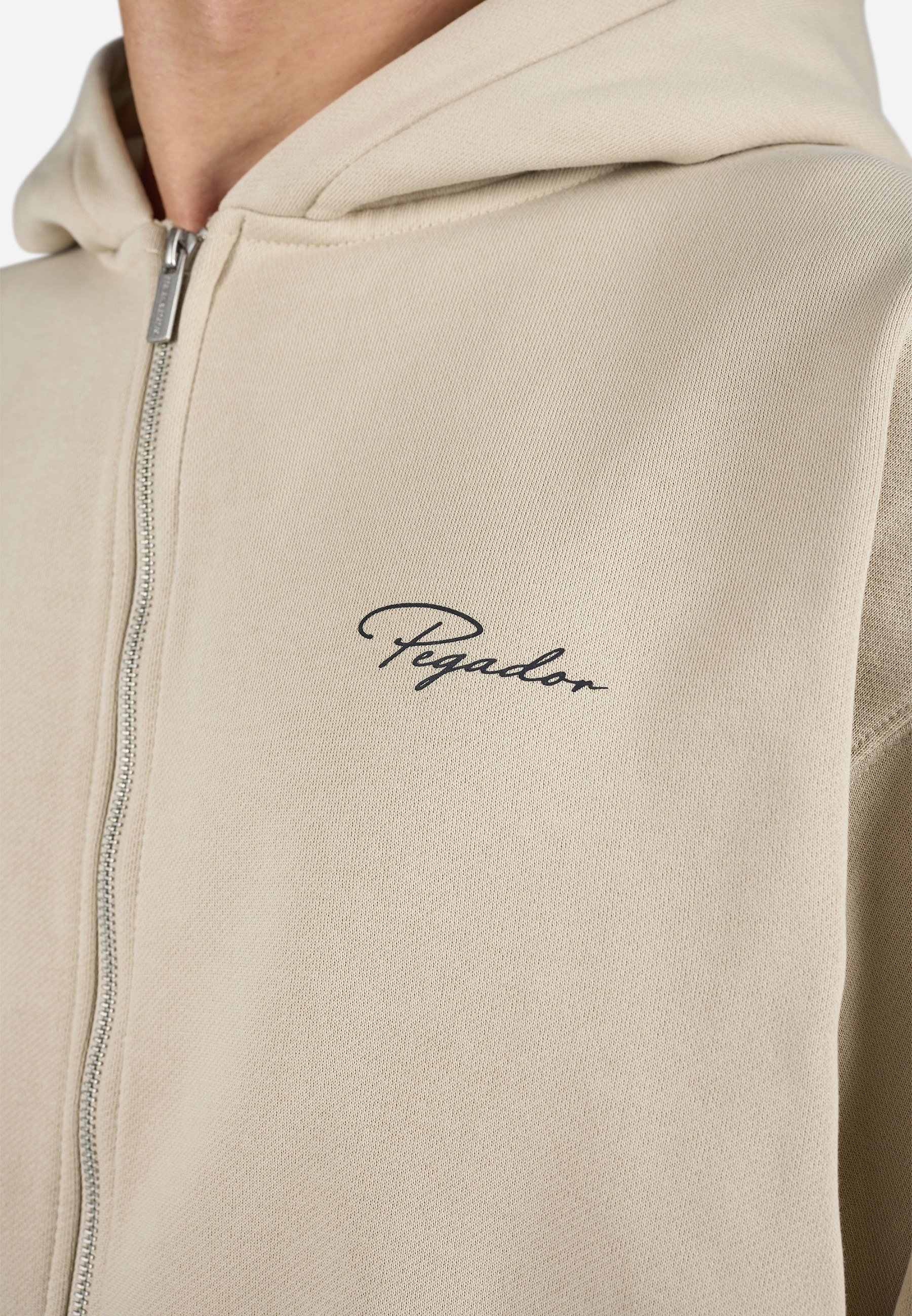 Pegador PIKE JACKET - Mikina na zip - black/grey