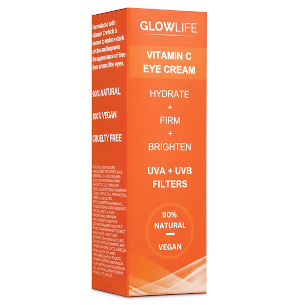 Glowlife C-vitamiinisilmänympärysvoide UVA- ja UVB-suodattimilla 30ml