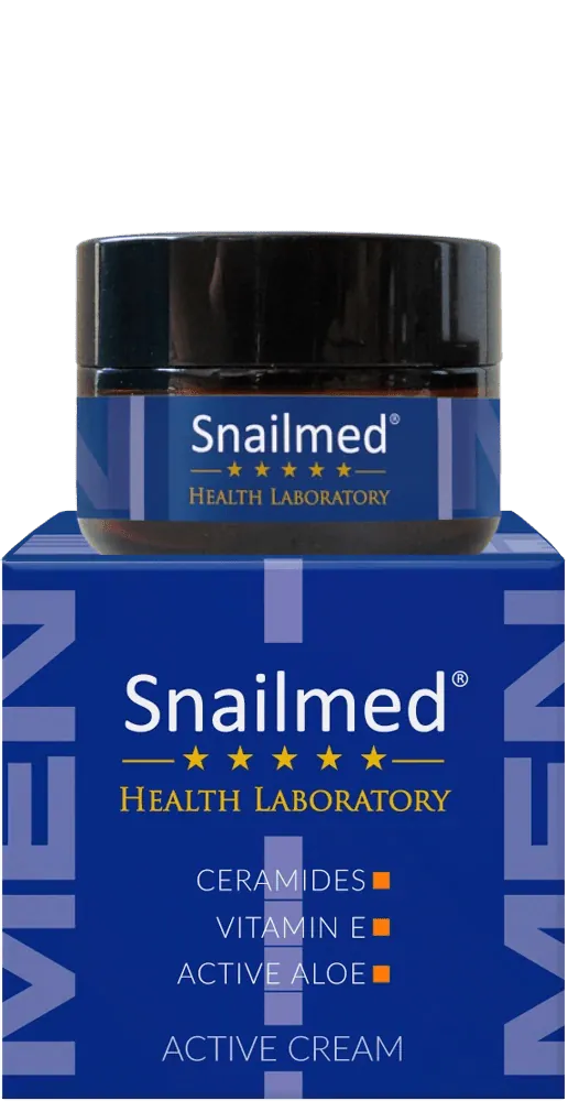 Snailmed Lipoaktywny krem dla mężczyzn z ceramidami, aloesem i witaminą E