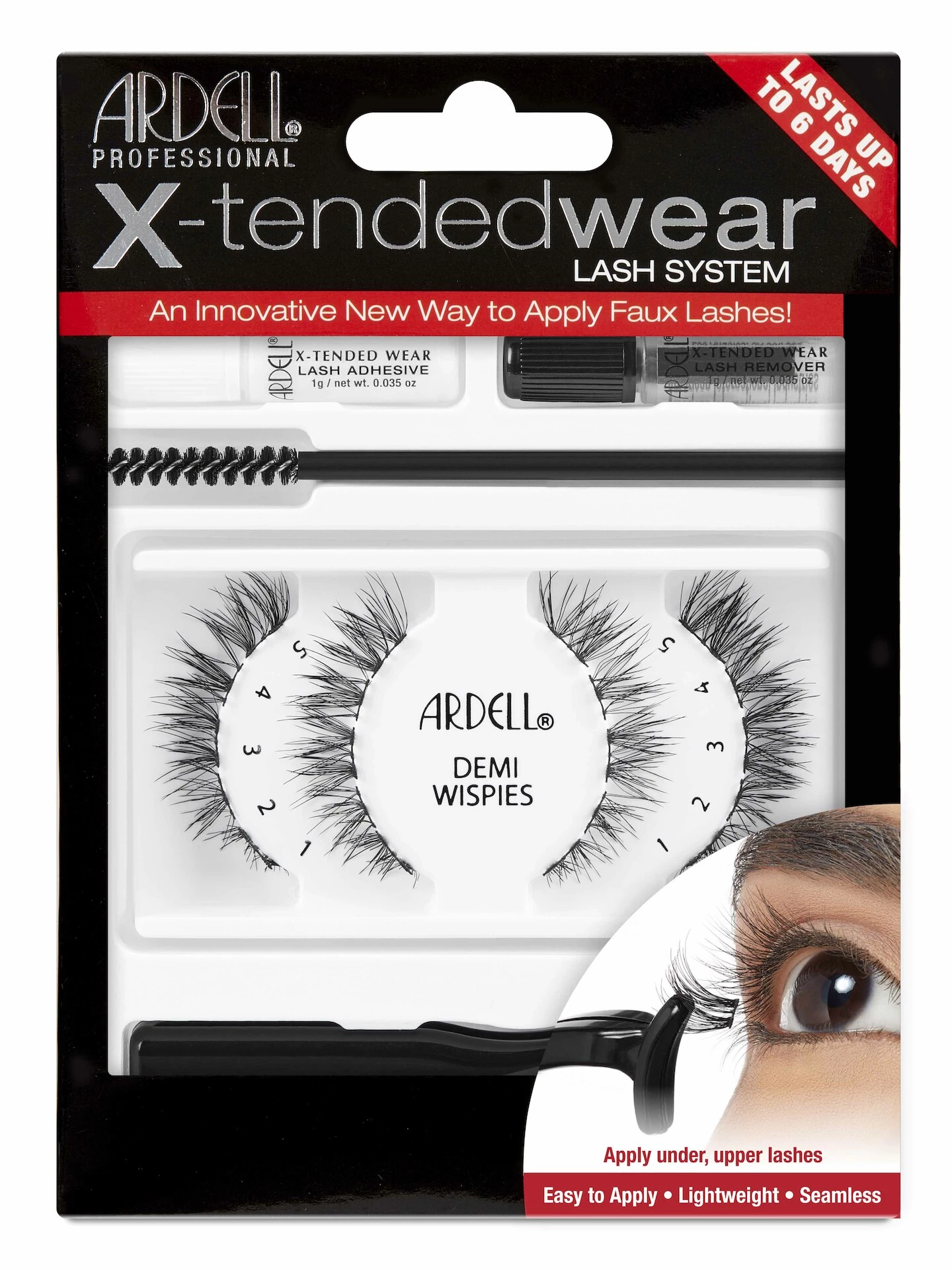 Sistem de gene X-tended Wear Demi Wispies - Gene false - Ardell
