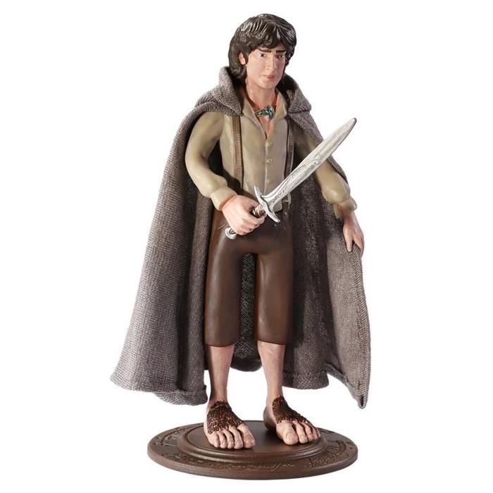 Figurine flexible Le Seigneur des Anneaux - Noble Collection - Bendyfigs Frodo Baggins 19 cm