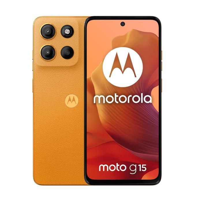 Motorola Moto G15 4G 8GB/128GB Naranja (Naranja Amanecer) Doble SIM