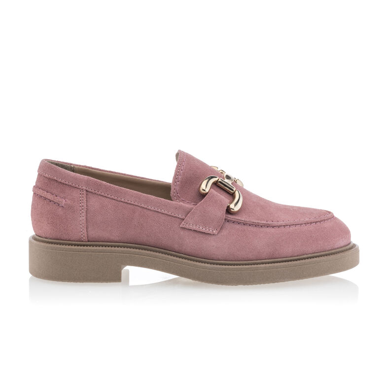 Naisten pinkit loaferit/veneilykengät