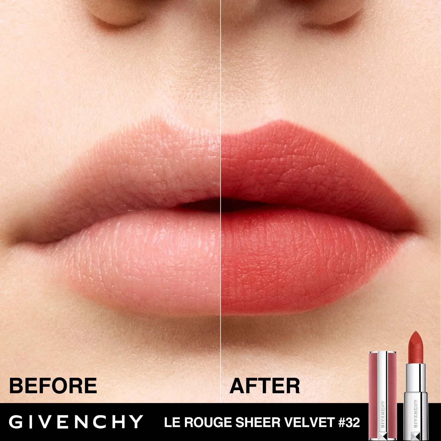 Labbra Le Rouge Sheer Velvet - Rossetto mat, Rossetto