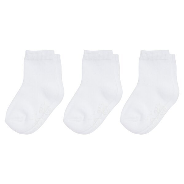 Kruidvat Babysokjes<br>wit, 12-18m, 3 para