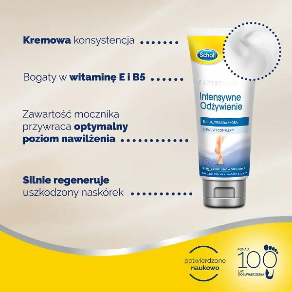 Scholl Krem do stóp Intensywne Odżywienie
