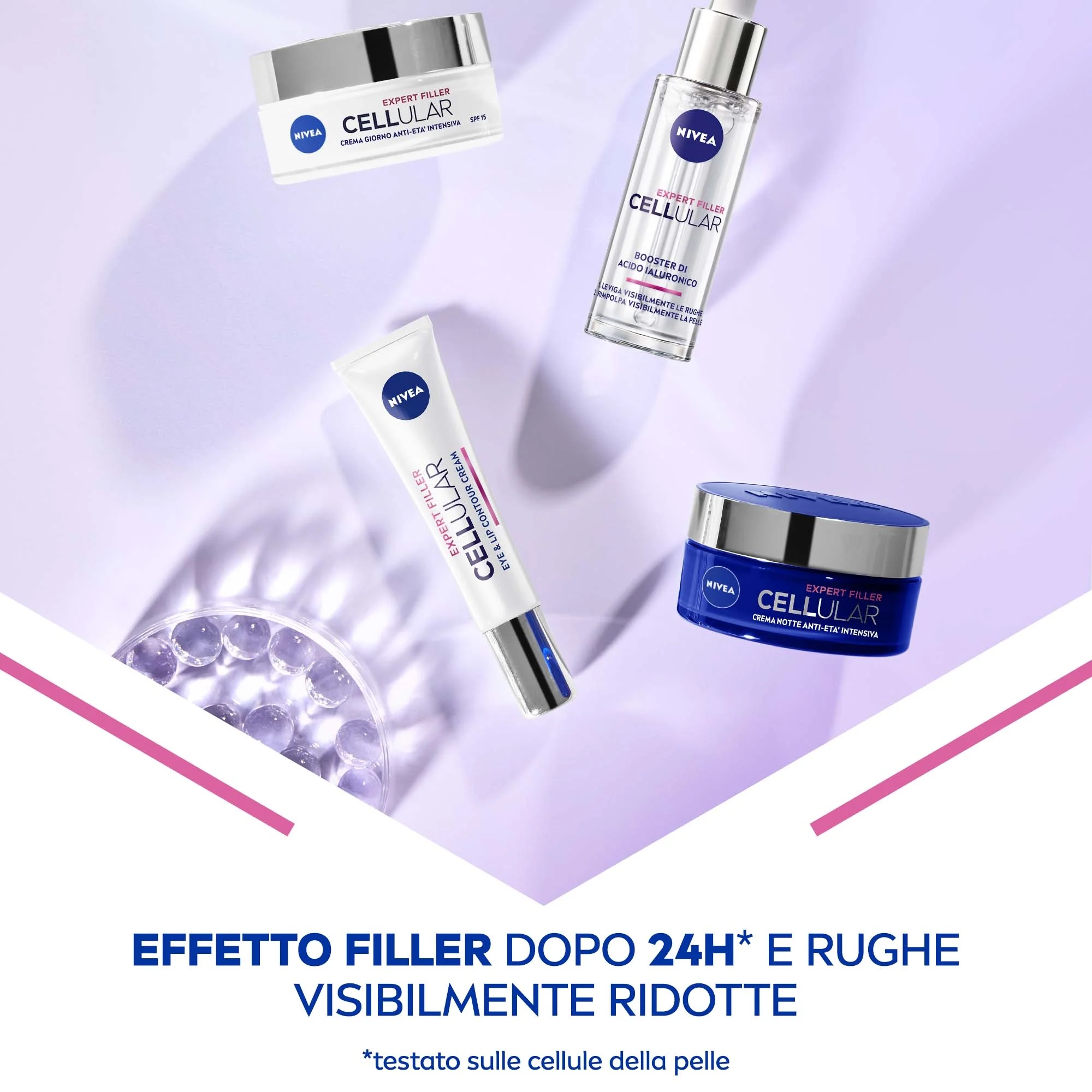 NIVEA Cellular Expert Filler vananemisvastane päevakreem pinguldava toimega