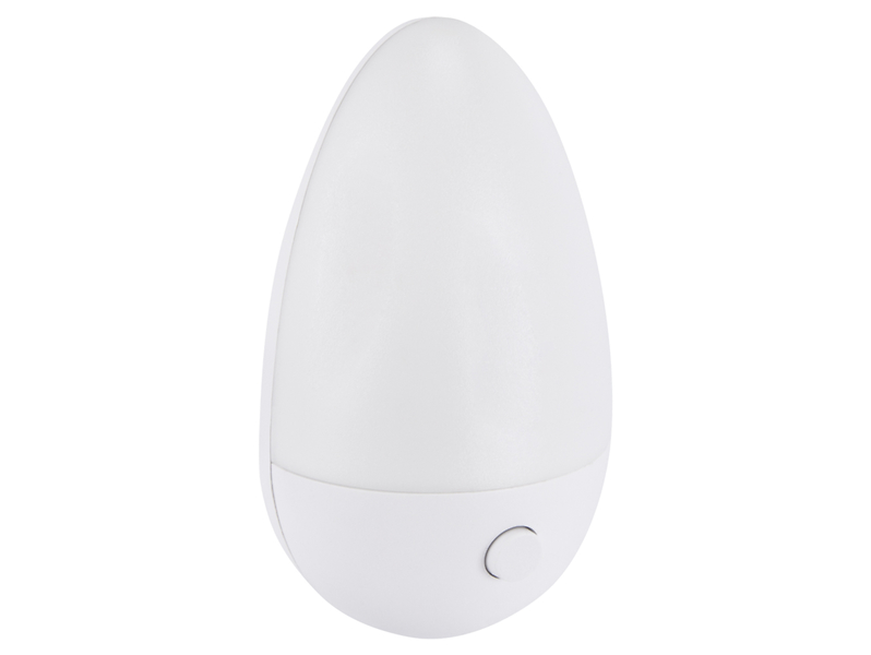 Lampka dziecięca Ego LED z tworzywa sztucznego biała