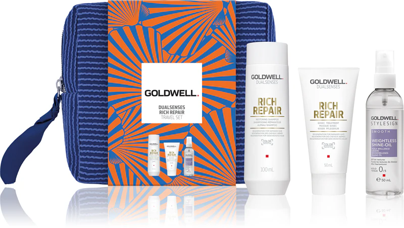 Goldwell Dualsenses Rich Repair reisset voedt en hydrateert.