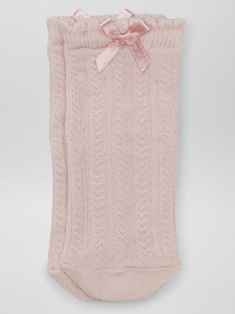 Conjunto de calcetines estampados - 2 pares - ROSA