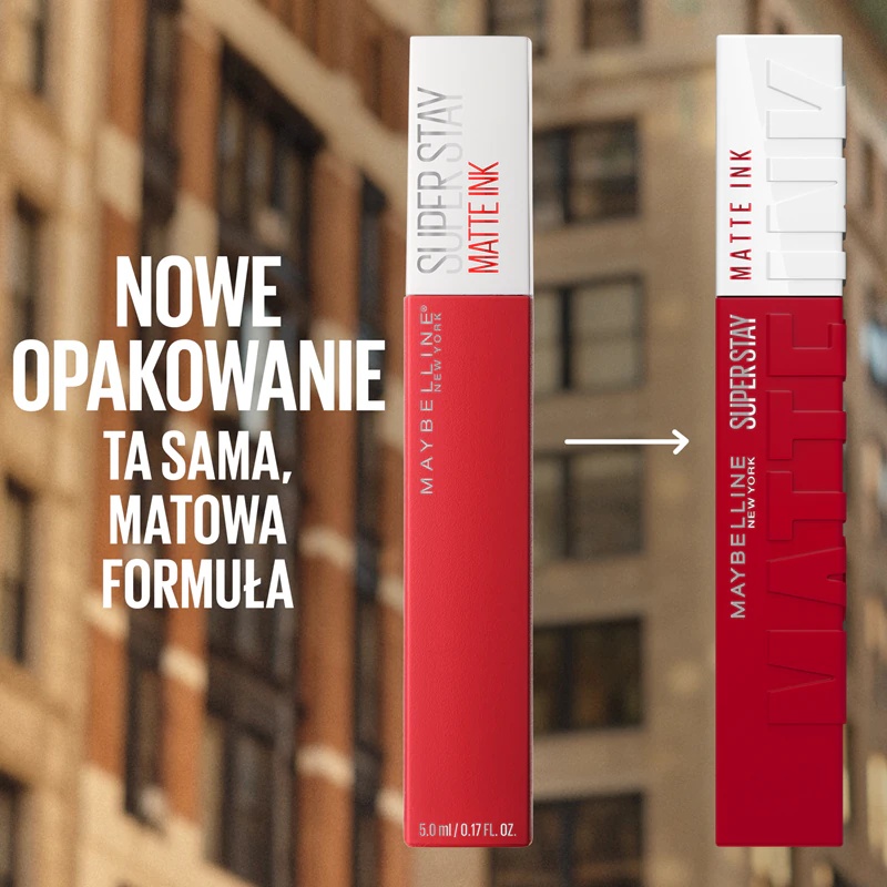 MAYBELLINE NEW YORK SuperStay Matte Ink mat tekoča šminka za dolgo obstojen učinek
