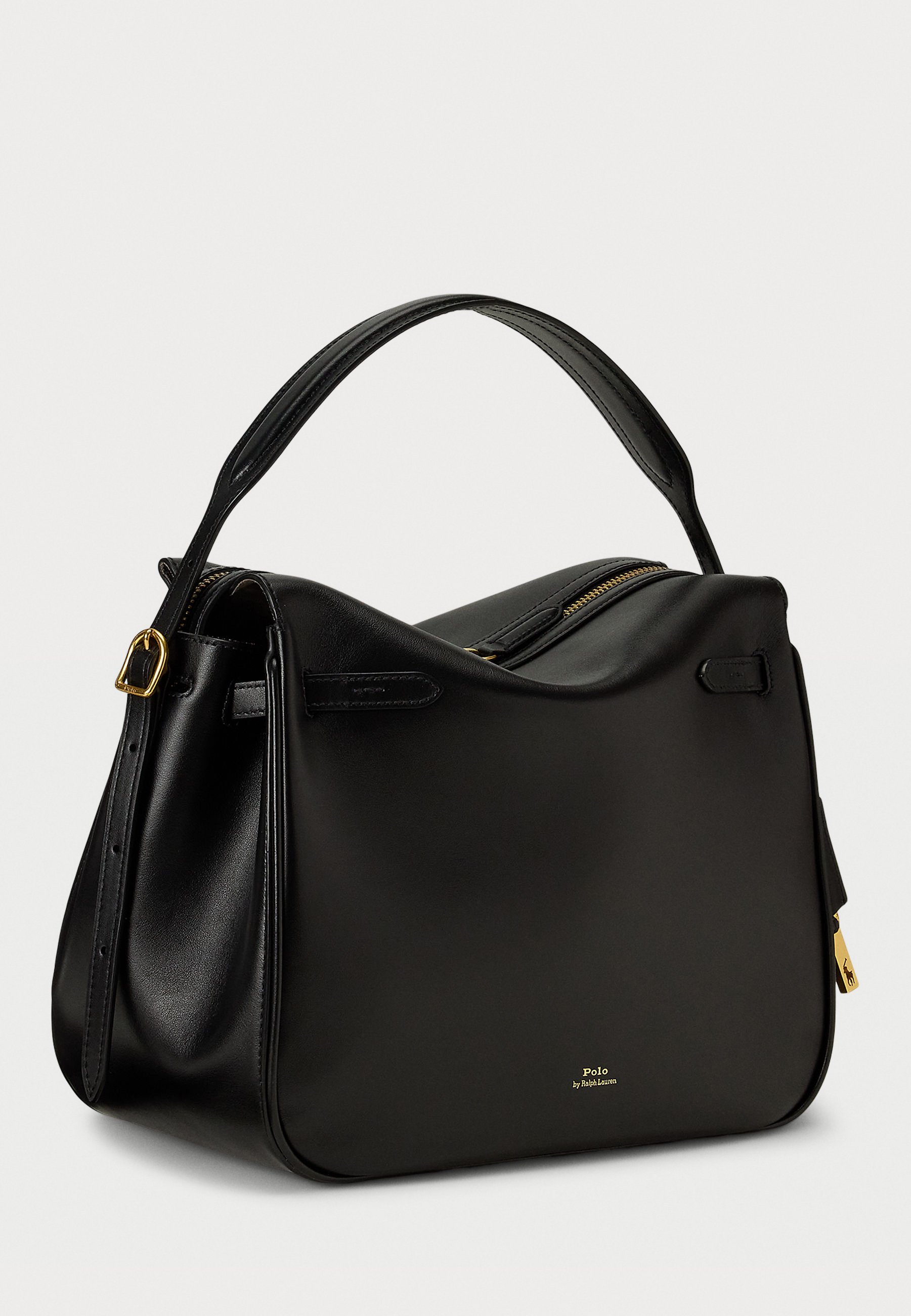 Polo Ralph Lauren Polo ID leren handtas - zwart