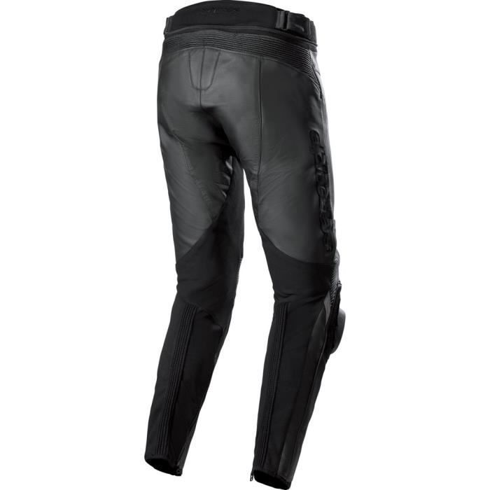 Alpinestars Homme 3120522-1100-48 Pantalons de moto en cuir, Noir, M EU