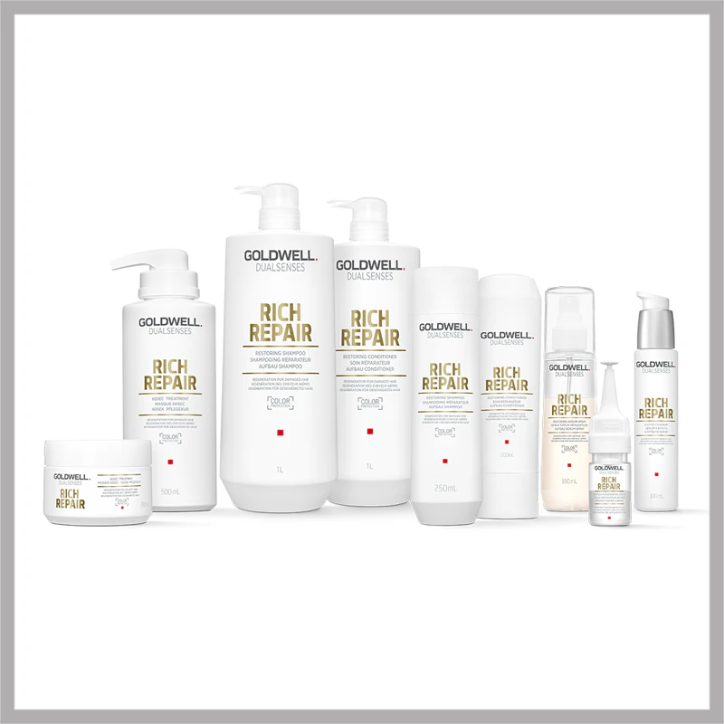 Sérum Goldwell Dualsenses Rich Repair para cabelos secos e danificados