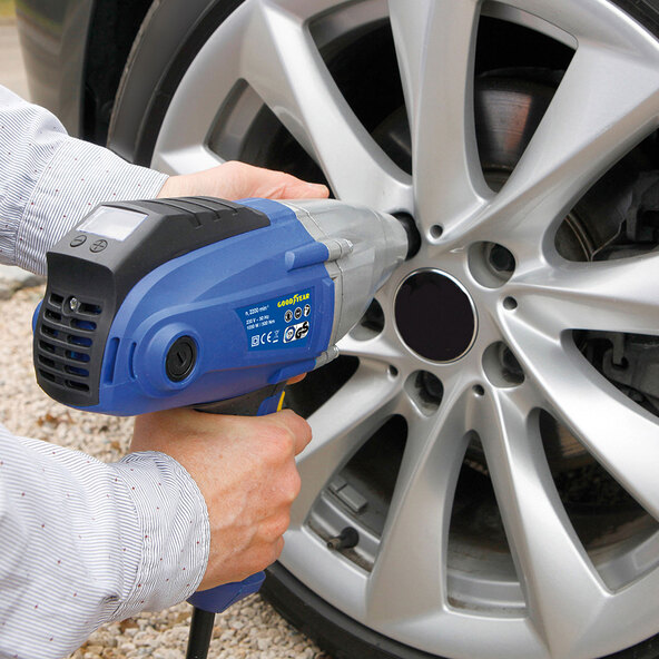 Digitale slagmoersleutel voor auto's, 500 Nm