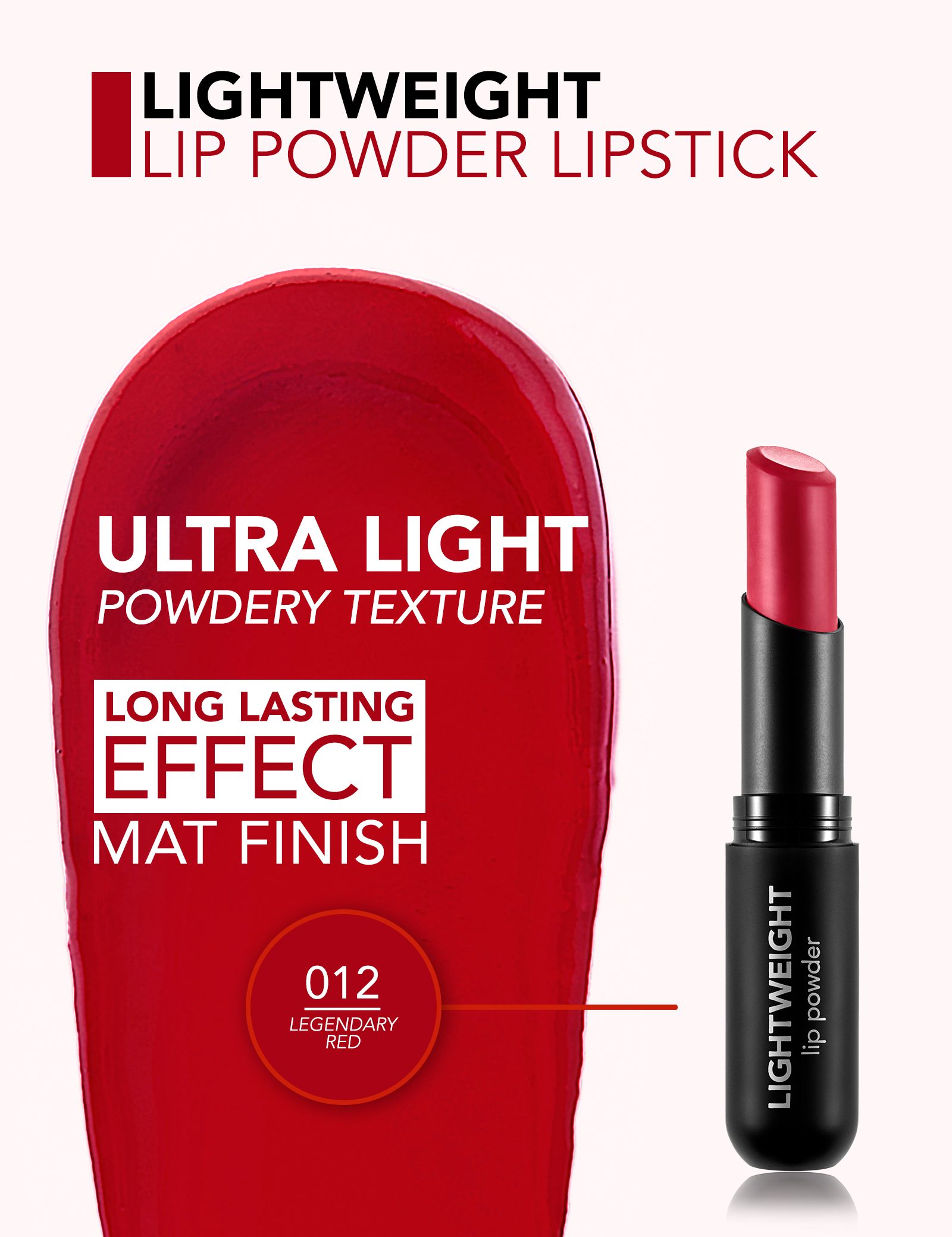 Viegla lūpu pūdera lūpu krāsa Lūpu krāsas