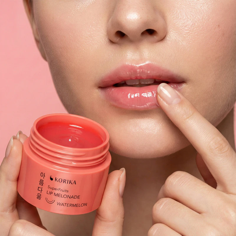 Máscara labial hidratante KORIKA SuperFruits Lip Melonade