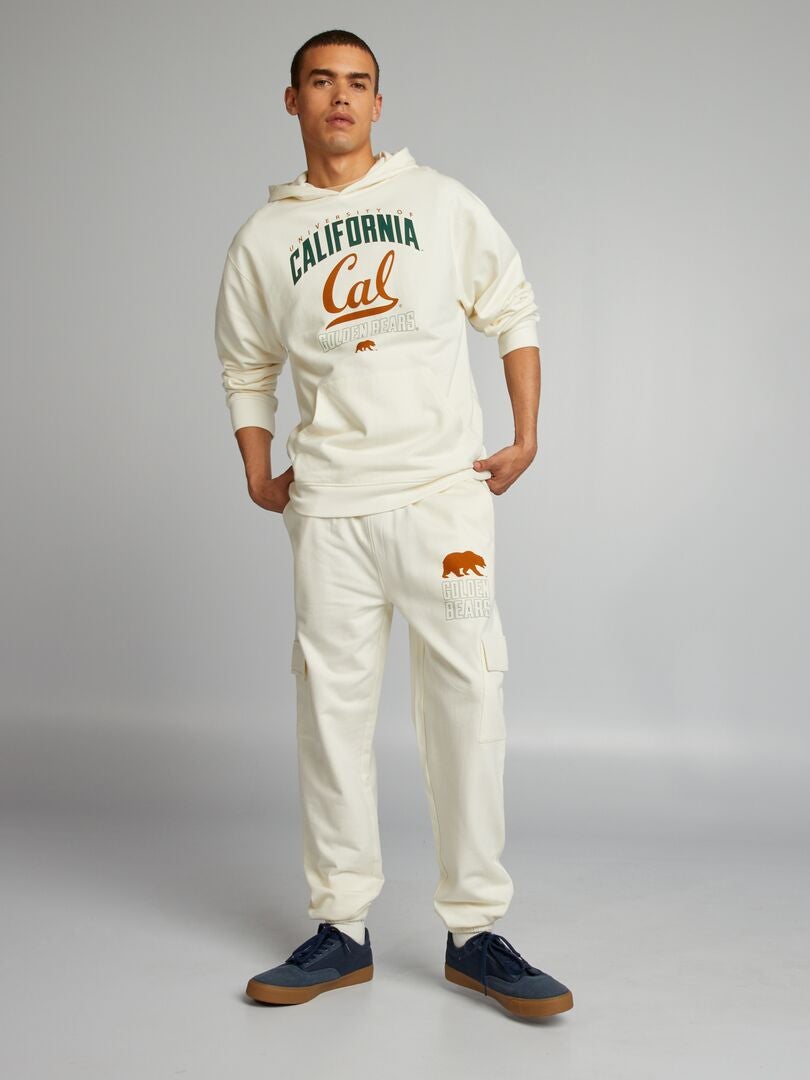 Sudadera polar 'California' - BLANCA
