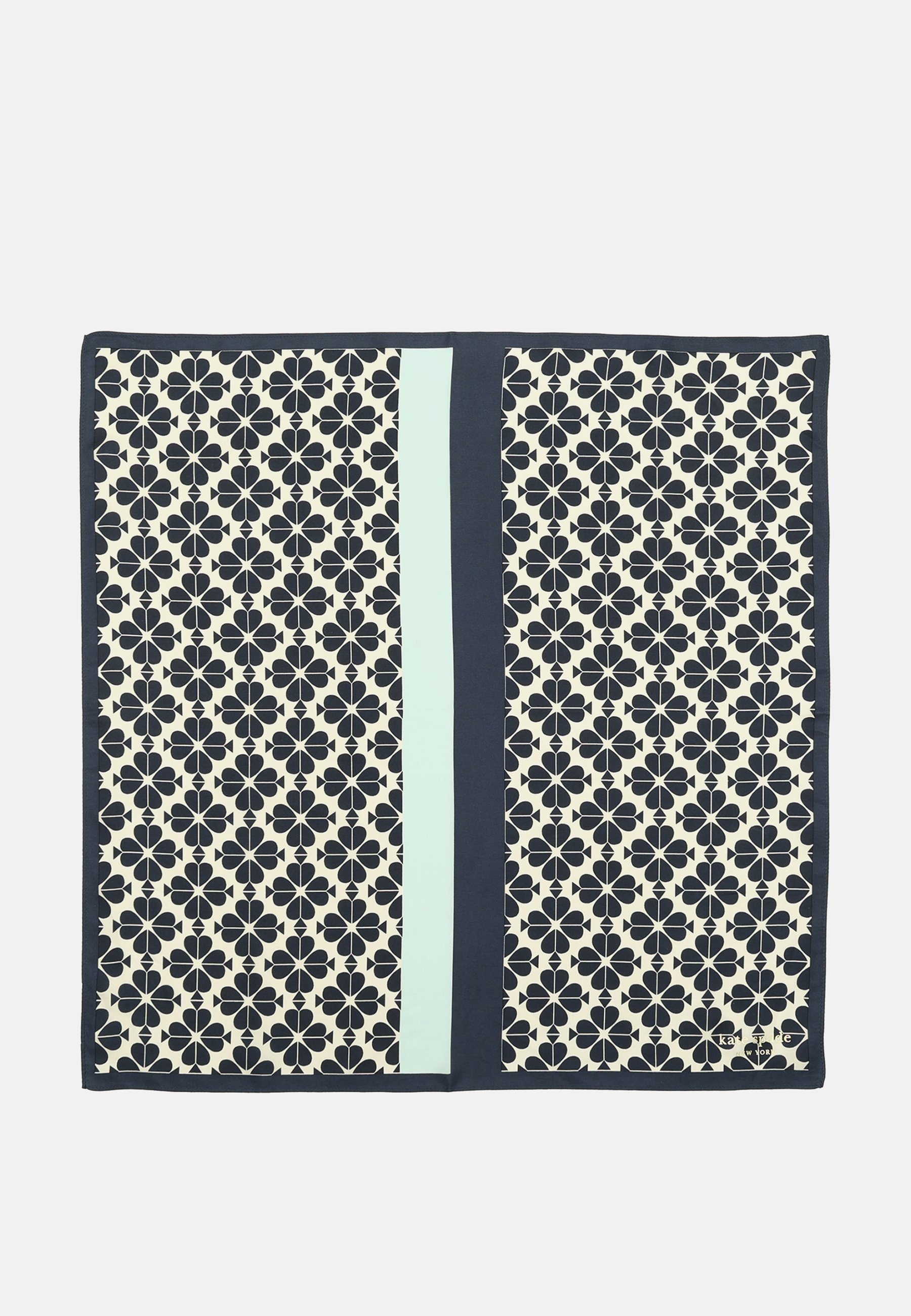 kate spade new york FLOWER STRIPE - Foulard - inchiostro di calamaro