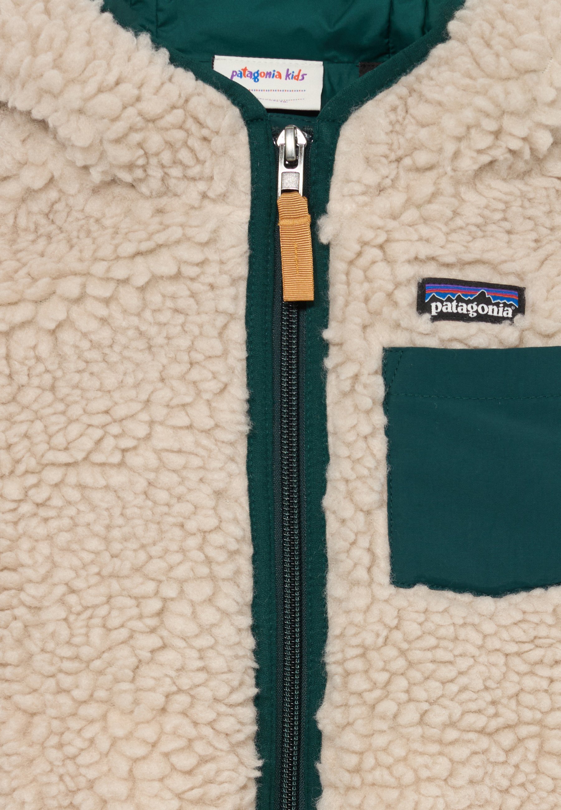 Patagonia BABY RETRO - Fleecejacke - Naturfarbenes Kaskadengrün