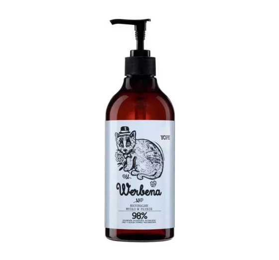 Yope Naturalne mydło w płynie Werbena 500 ml