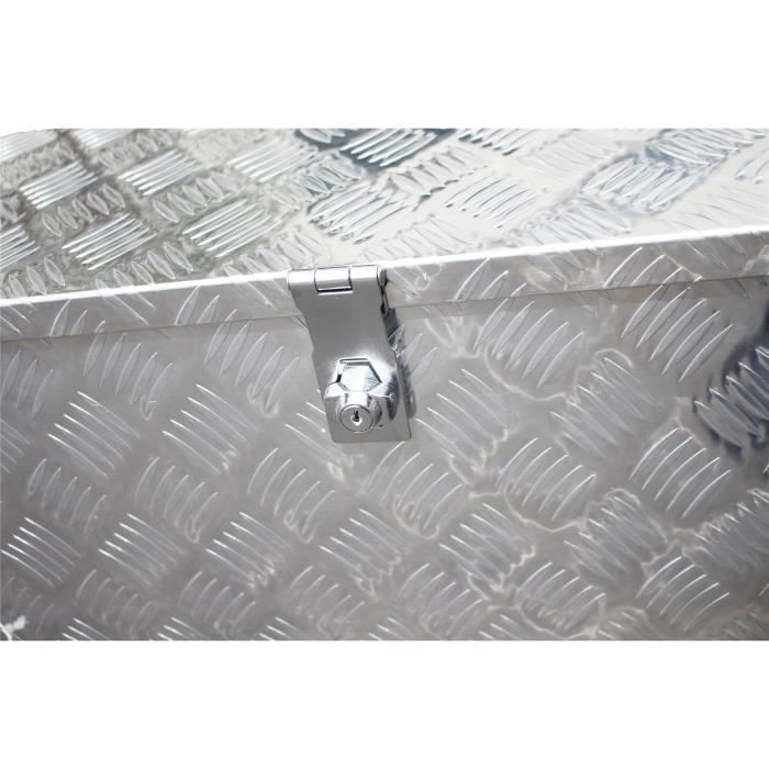Bc-elec - NETTB-17 Caisse à outils ALU, Boite de rangement Caisse de transport en aluminium pour véhicule 60x25x30cm 40litres