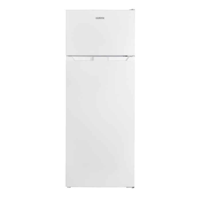 Réfrigérateur congélateur haut OCEANIC OCEAF2D206W3  - 2 Portes -  206L - Froid statique - Blanc