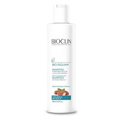 Bioclin Bio-Squam Shampoo Forfora Secca Champô Anticaspa Seca e Controlo Descamação 200 ml 200 ml