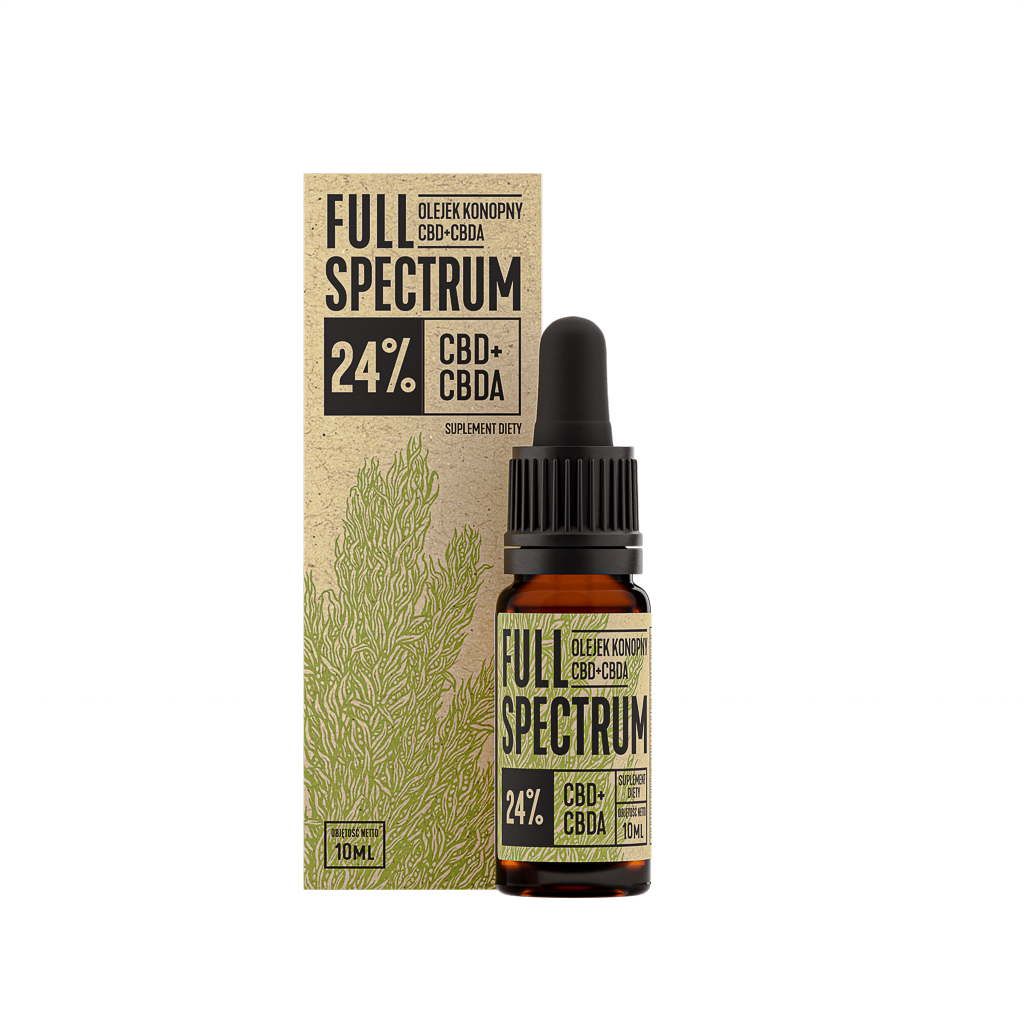 CBD à spectre complet + CBDa 24 %
